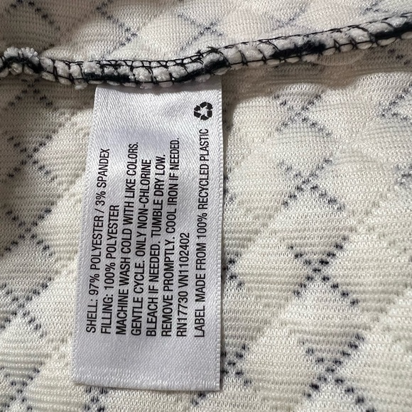 XHILARATION Black and White Striped Women's skirt / size SP - Picture 7 of 9